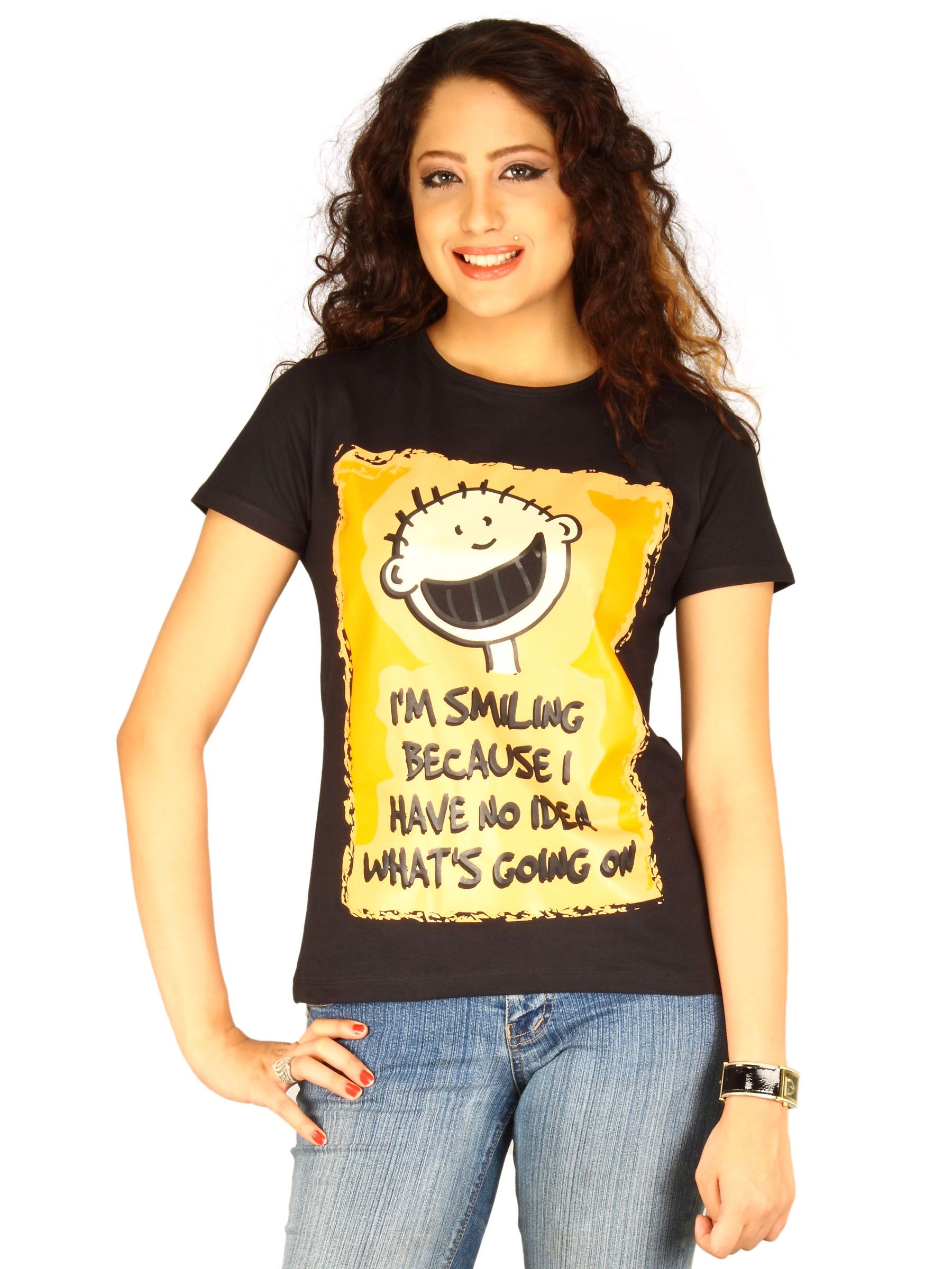 myntra women's t-shirt image 1